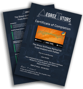 Certificate of Completion 10 | DegreeTutors.com