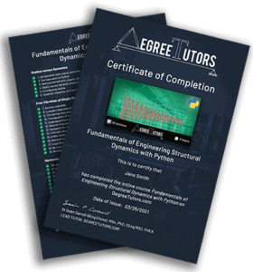 Certificate of Completion 9 | DegreeTutors.com