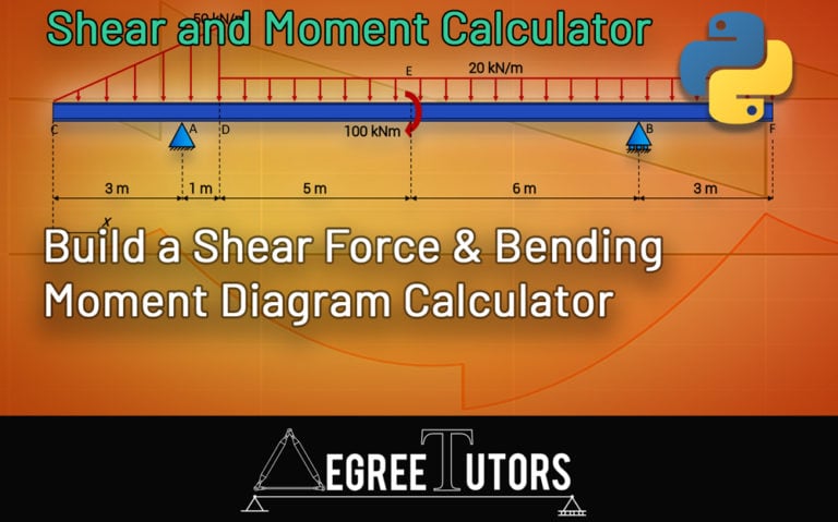 Shear and Moment Calculator Playlist | DegreeTutors.com