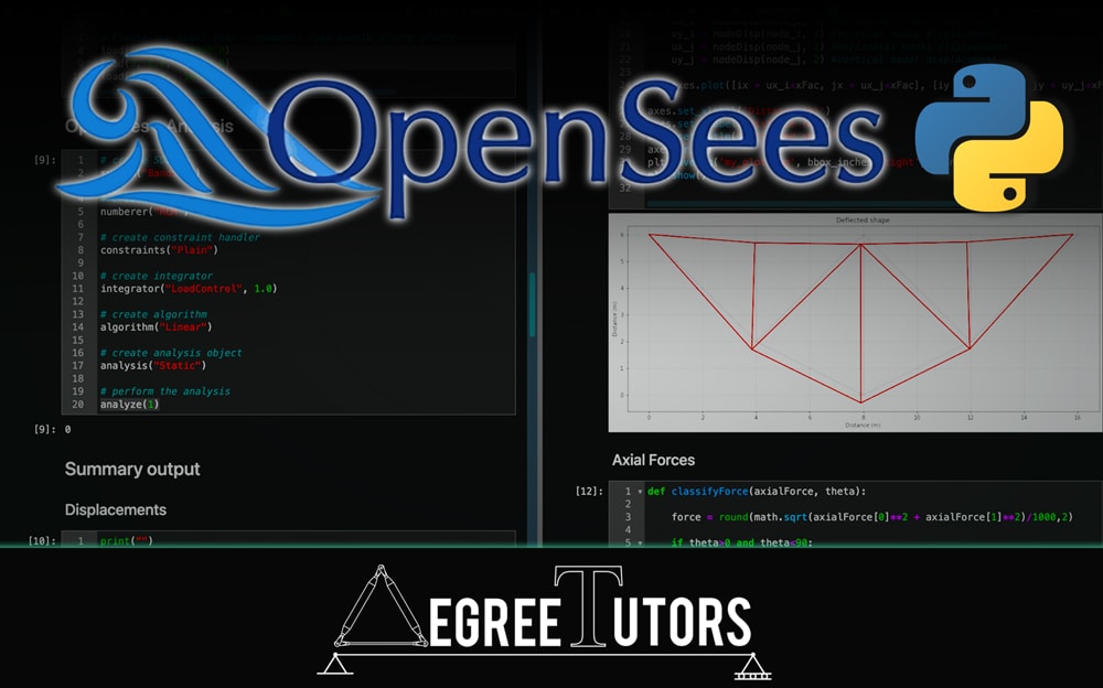 Intro to OpenSeesPy | DegreeTutors.com